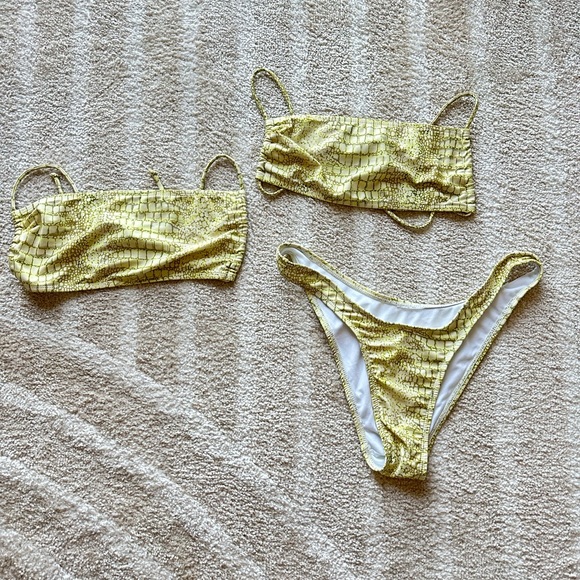 Princess Polly x Motel Rocks Snake Print Bikini Set - Picture 4 of 4